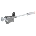 Schutzinger Black Grabber Clip, 8 mm Tip, 1kV Rated, 6A Current, 4 mm Socket SKPS 6925 / SW
