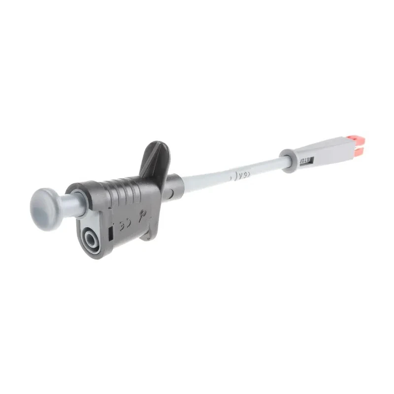 Schutzinger Black Grabber Clip, 8 mm Tip, 1kV Rated, 6A Current, 4 mm Socket SKPS 6925 / SW