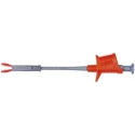 Schutzinger Red Grabber Clip 8 mm Tip, 1kV, 6A, 4 mm Socket SKPS 6925 / RT