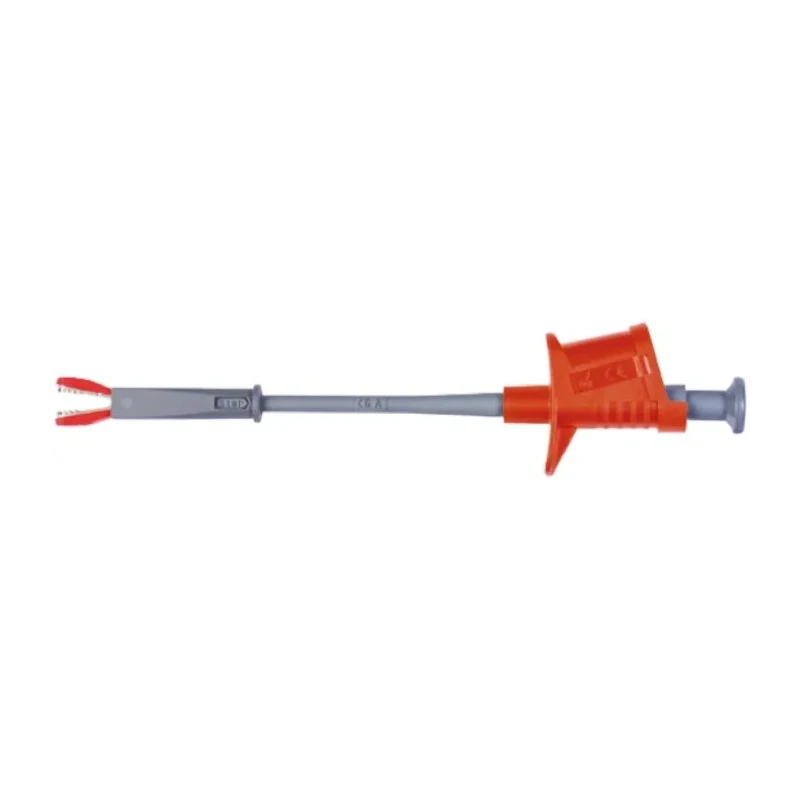 Schutzinger Red Grabber Clip 8 mm Tip, 1kV, 6A, 4 mm Socket SKPS 6925 / RT