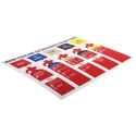 RS PRO Safety Poster Polypropylene English 300 mm x 250 mm 763-1856