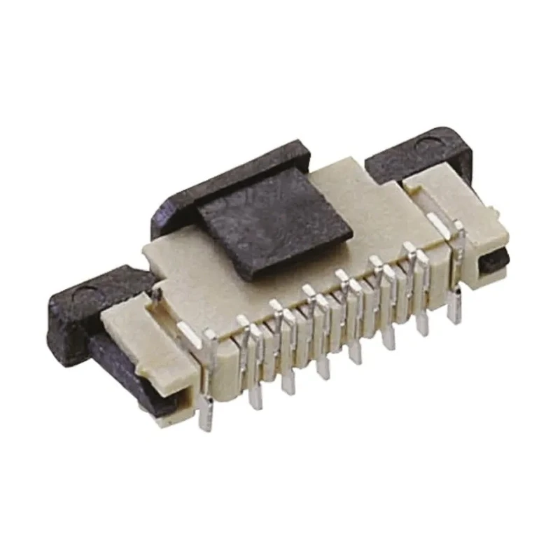 Wurth Elektronik 0.5 mm Pitch 12 Way Straight Male FPC Connector, Solder Pin 687312124422