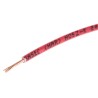 RS PRO Red 0.75 mm² 18 AWG Hook Up Wire, 24/0.2 mm Strands, 100 m Length, Zero Halogen, 500V, 90°C 763-7589