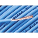 RS PRO Blue 1 mm² Hook Up Wire, 17 AWG, 32/0.2 mm Core Strands, 100 m Length, Zero Halogen Insulation 763-7592