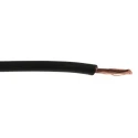 RS PRO Black 1 mm² Cross-Linked Low Smoke Hook Up Wire 17 AWG 32/0.2 mm Strands 100 m 500 V 90°C 763-7595