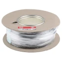 RS PRO Black 1 mm² Cross-Linked Low Smoke Hook Up Wire 17 AWG 32/0.2 mm Strands 100 m 500 V 90°C 763-7595