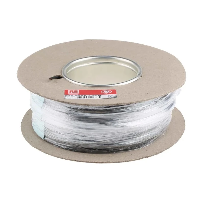 RS PRO Black 1 mm² Cross-Linked Low Smoke Hook Up Wire 17 AWG 32/0.2 mm Strands 100 m 500 V 90°C 763-7595