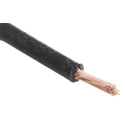 RS PRO Black 2.5 mm² Hook Up Wire, 13 AWG, 50x0.25mm Core Strands, 100 m Length, Zero Halogen 763-7630