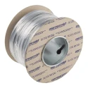 RS PRO Black 2.5 mm² Hook Up Wire, 13 AWG, 50x0.25mm Core Strands, 100 m Length, Zero Halogen 763-7630