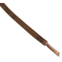 RS PRO Brown 1.5 mm² Hook Up Wire 15 AWG 30/0.25 mm Core Strands 100 m Cross-Linked Low Smoke 763-7612