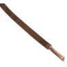 RS PRO Brown 1.5 mm² Hook Up Wire 15 AWG 30/0.25 mm Core Strands 100 m Cross-Linked Low Smoke 763-7612