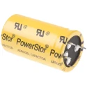 Eaton Supercapacitor 400 F Capacitance, 2.7V DC, Through Hole Mount, -5 to +10 % Tolerance XV3560-2R7407-R
