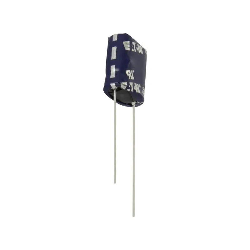 Eaton 0.1 F Supercapacitor -20 to 80 % Tolerance, 5V DC, Through Hole Mount PB-5R0V104-R