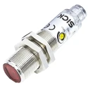 SICK Retroreflective Photoelectric Sensor Barrel 50 mm to 3.7 m Detection Range NPN Output IP67 VL18-3N3140