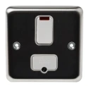MK Electric 13A 6 Gang Switched Fused Spur Urea Moulded High Grade Thermoset Material K961BSS
