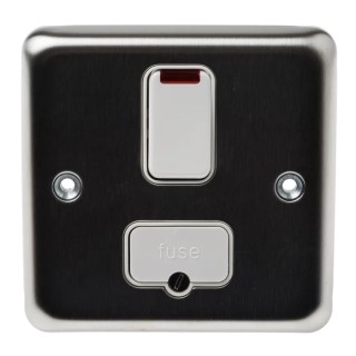 MK Electric 13A 6 Gang Switched Fused Spur Urea Moulded High Grade Thermoset Material K961BSS