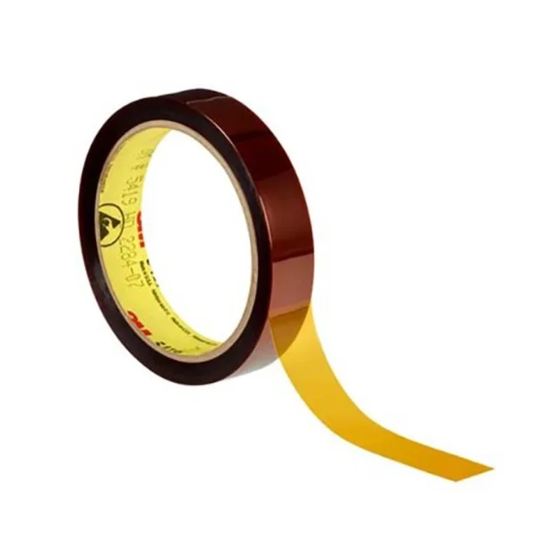3M 3M™ 5419 Yellow Polyimide Film Electrical Tape, 25mm Width x 33m Length 3M 5419 25mm x 33m