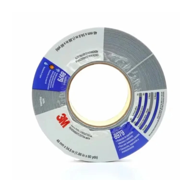 3M Performance Plus Duct Tape, Blue, 48mm Width, 55m Length 8979 48mm x 54,8m