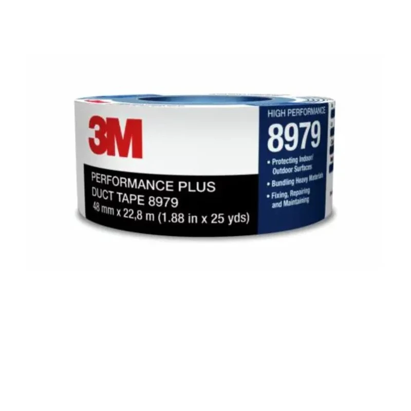 3M Performance Plus Duct Tape, Blue, 48mm Width, 55m Length 8979 48mm x 54,8m