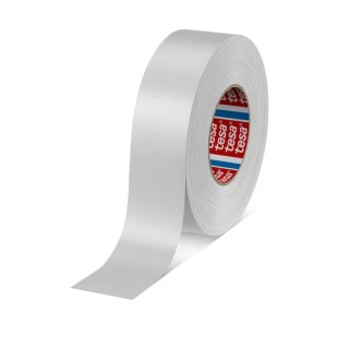 Tesa Duct Tape 50 m x 50 mm White Acrylic Coated Cloth 0.31 mm Thickness 04651-00513-00
