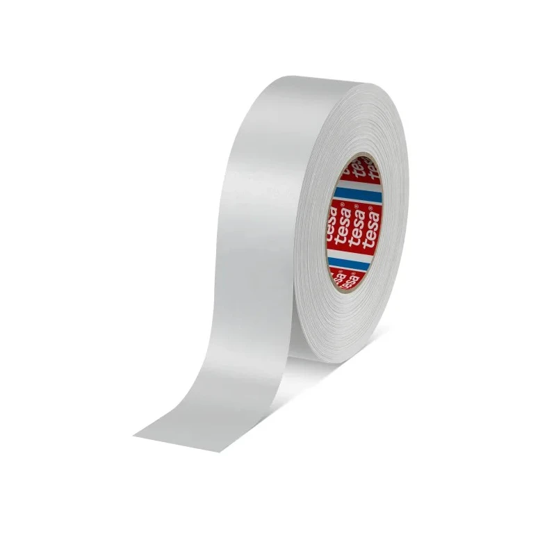 Tesa Duct Tape 50 m x 50 mm White Acrylic Coated Cloth 0.31 mm Thickness 04651-00513-00