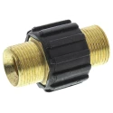 Karcher Pressure Washer Hose Connector Brass Double for HD Series Pressure Washer 4.403-002.0