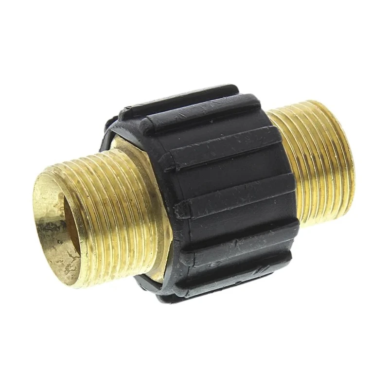 Karcher Pressure Washer Hose Connector Brass Double for HD Series Pressure Washer 4.403-002.0