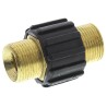 Karcher Pressure Washer Hose Connector Brass Double for HD Series Pressure Washer 4.403-002.0
