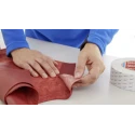 Tesa Translucent Double Sided Tape 38mm x 50m, Acrylic Adhesive, Non-Woven Backing, 8.1N/cm Adhesion, 9N/cm 04943-00007-04