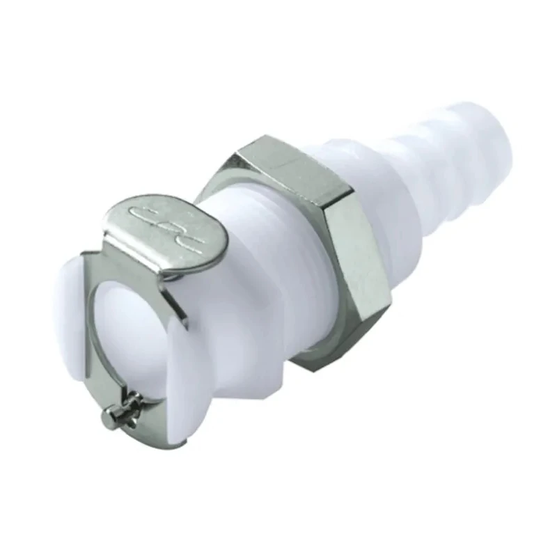 Colder Products Natural White Acetal Hose Connector 7.94 mm ID, Max Pressure 8.3 bar PLC160-05
