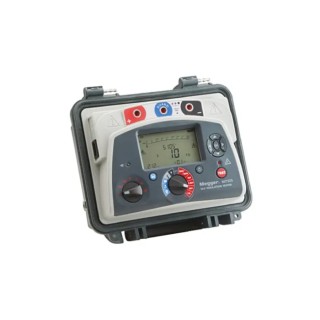 Megger Insulation Tester, LCD Display, 250 V Min Test Voltage, 5 kV Max Test Voltage, 10 TΩ Resistance, Lithium-ion MIT525