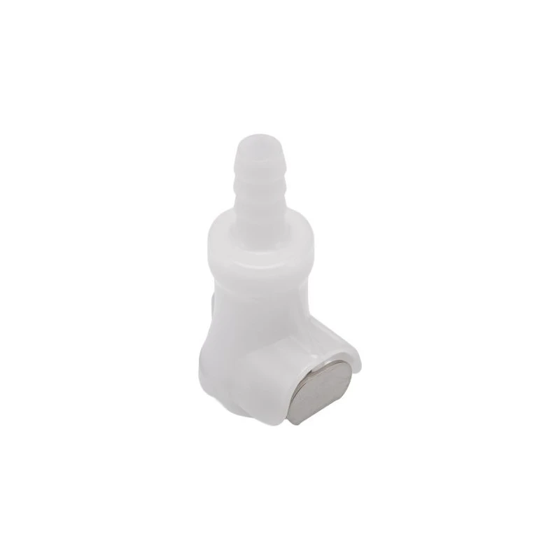 Colder Products Hose Connector Acetal Body 6.35 mm ID Natural White 8.3 Bar PLC170-04