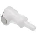 Colder Products Hose Connector Acetal Body 6.35 mm ID Natural White 8.3 Bar PLC170-04