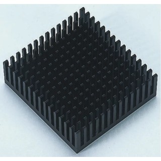 Fischer Elektronik Universal Square Aluminium Heat Sink Black Anodised 8.6K/W Thermal Resistance 16.51 mm x ICKPGA 17X17