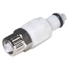 Colder Products Hose Connector Male Acetal Body 4.3 mm ID, 6.35 mm OD, 8.3 bar Maximum Pressure PLCD200-04