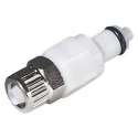 Colder Products Acetal Hose Connector 4.3 mm ID, 8.3 bar Operating Pressure, Male Connection PMC20-04