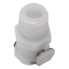 Colder Products Hose Connector Acetal Body Male Pipe Thread 1/4 in NPT, 8.3 bar PMCD10-04