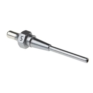 Weller Desoldering Nozzle 3.3 mm Aperture, 10.5 mm Length, Compatible with DSX120 WXDP120 WXDV120 T0051325499