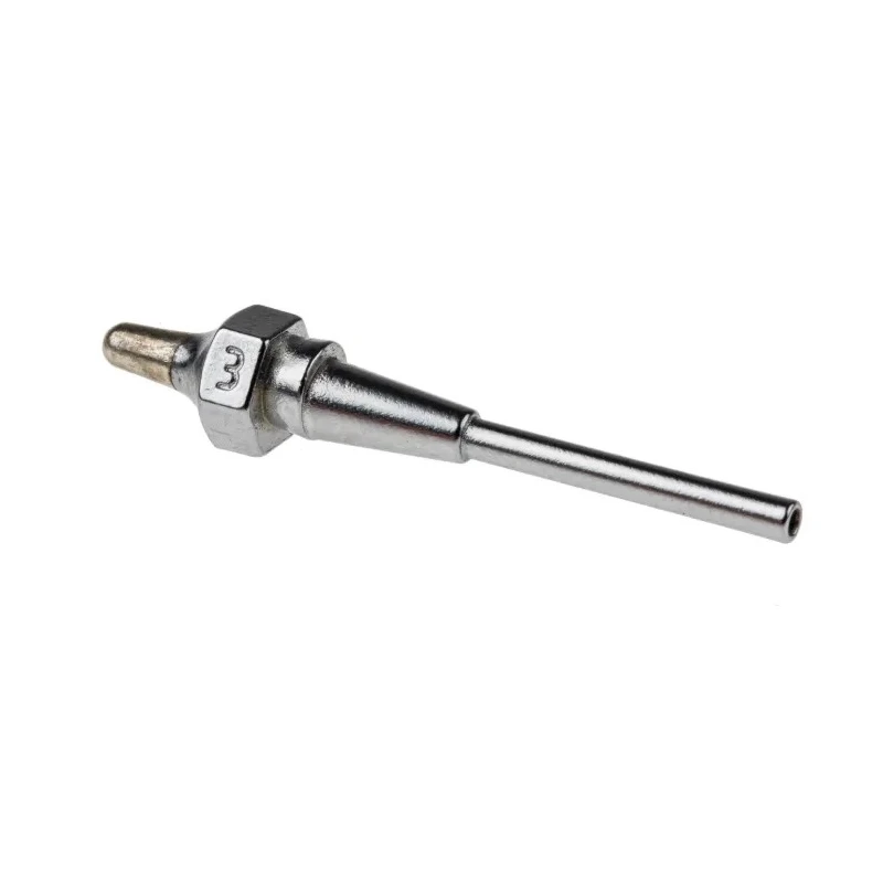 Weller Desoldering Nozzle 2.3mm Aperture, 10.5mm Length, Compatible with DSX120 WXDP120 WXDV120 T0051325299