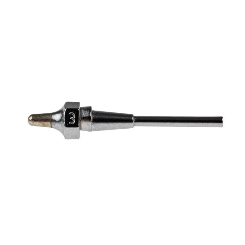 Weller Desoldering Nozzle 2.3mm Aperture, 10.5mm Length, Compatible with DSX120 WXDP120 WXDV120 T0051325299