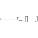 Weller Desoldering Nozzle 5.3 mm Size, 10.5 mm Length for DSX120 WXDP120 WXDV120 T0051325199