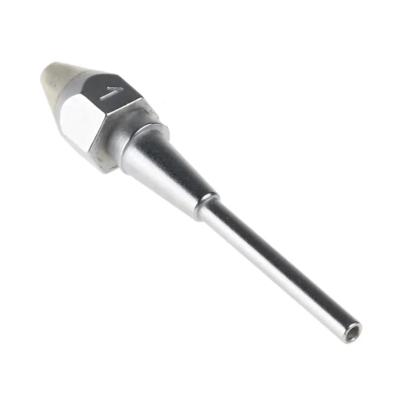 Weller Desoldering Nozzle for use with Desoldering iron DSX120/WXDP120/WXDV120, 2.5 mm Tip Width, 10.5 mm Length T0051325099