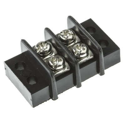 RS PRO Barrier Strip, 4 Contact, 9.5 mm Pitch, 2 Row, 750V, 20A 763-8110
