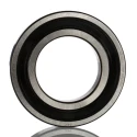SKF Single Row Deep Groove Ball Bearing 70 mm Inside Diameter, 125 mm Outside Diameter, 24 mm Race Width, Sealed 6214-2RS1