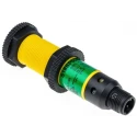 Banner Diffuse Photoelectric Sensor Barrel Sensor 0 to 100 mm Detection Range PNP Output IP69K S18SP6DQ