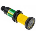 Banner Diffuse Photoelectric Sensor Barrel Sensor 0 to 100 mm Detection Range PNP Output IP69K S18SP6DQ