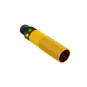 Banner Diffuse Photoelectric Sensor Barrel Sensor 0 to 100 mm Detection Range PNP Output IP69K S18SP6DQ