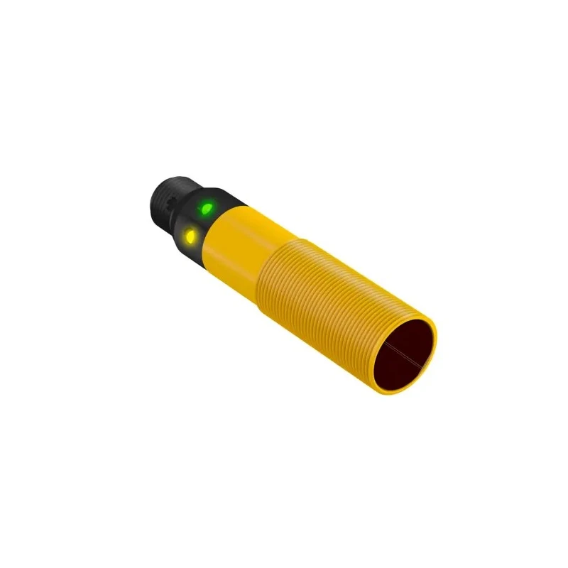 Banner Diffuse Photoelectric Sensor Barrel Sensor 0 to 100 mm Detection Range PNP Output IP69K S18SP6DQ