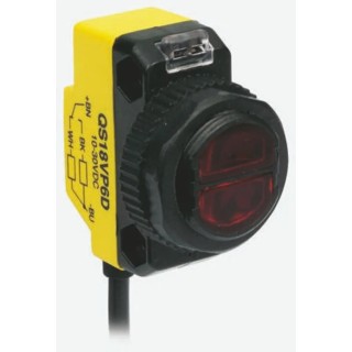 Banner Diffuse Photoelectric Sensor Block Sensor 800 mm Detection Range NPN/PNP Output IP67 