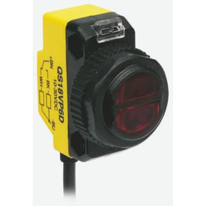 Banner Diffuse Photoelectric Sensor Block Sensor 800 mm Detection Range NPN/PNP Output IP67 